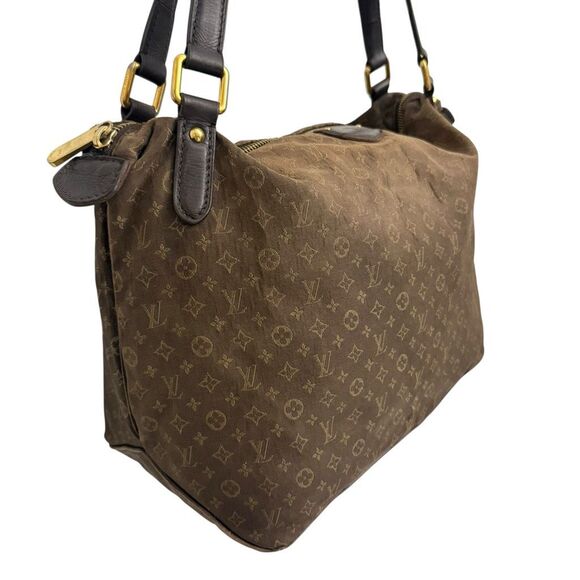 Louis Vuitton Authentic Dark Brown Monogram Idylle Ballade MM Canvas Shoulder To - Picture 15 of 15